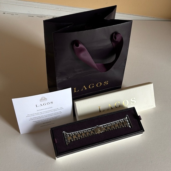 LAGOS SMART CAVIAR Stainless Steel Watch Bracelet-38-45mm - Picture 9 of 16